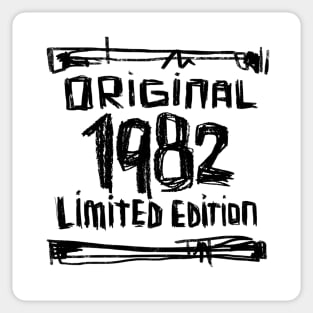 1982 Original, Born !982 Sticker